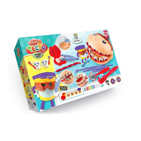 

Набор креативного творчества Danko Toys Тесто для лепки Master Do Дантист (ДТ-ТЛ-02-73)