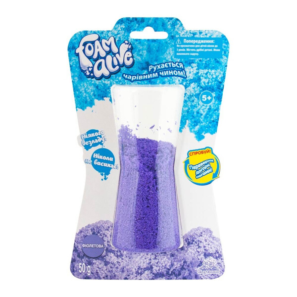 

Воздушная пена Foam alive Яркие цвета фиолетовый (5902-3)