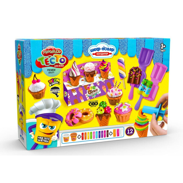 

Тесто для лепки Danko Toys Master Do Шеф Повар Кондитер (TMD-10-03)