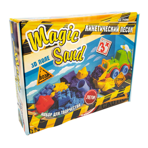 

Набор для творчества Strateg Magic sand в комплекте Трактор (51201)
