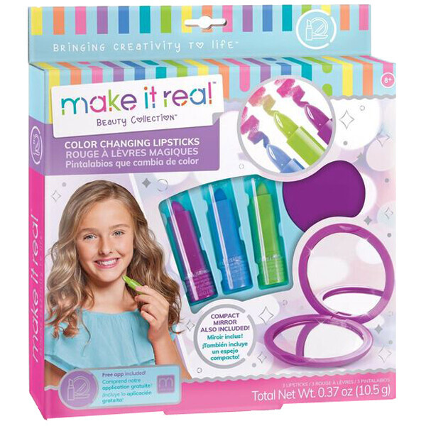 

Набор из трех блесков для губ Make it Real Маленькая модница (MR2303)