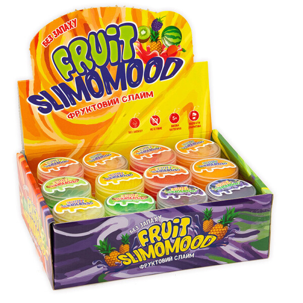 

Слайм Strateg Fruit slimomood (71853)