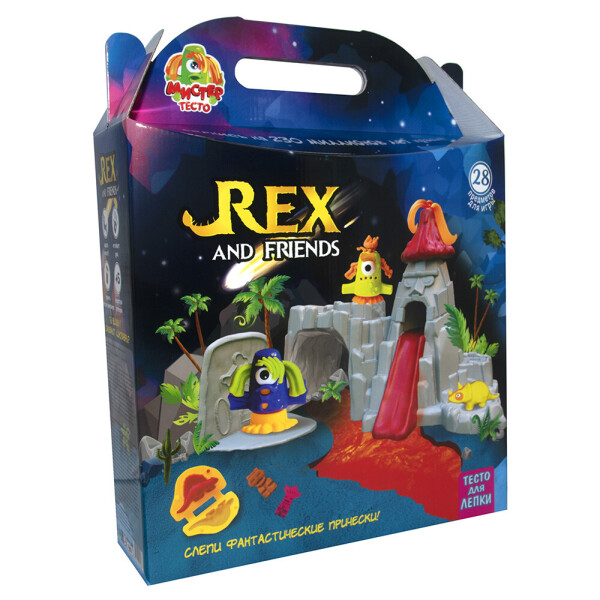 

Набор для креативного творчества Strateg REX and friends (71506)