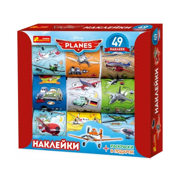 

Набор наклеек в коробке Ranok-Creative Самолёты (14153050)