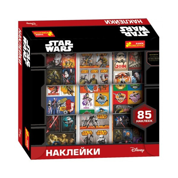 

Набор наклеек в коробке Ranok-Creative Star Wars №2 (13163003Р)