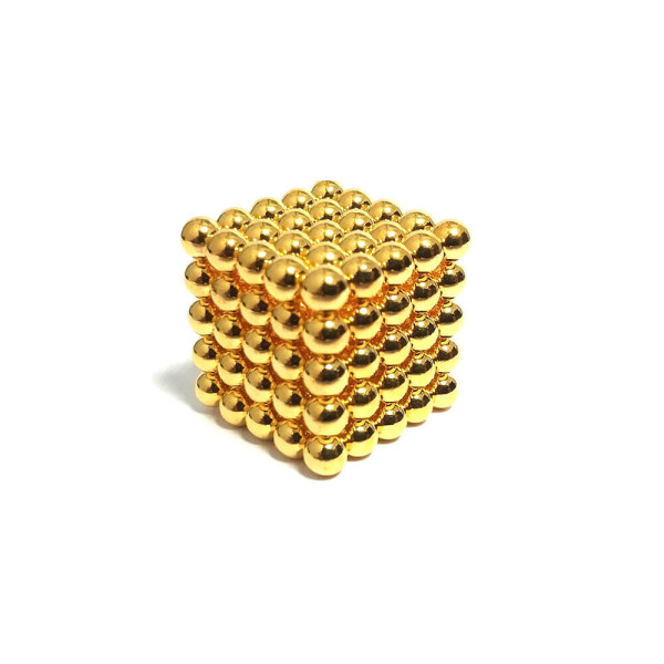 

Головоломка NeoCube Неокуб Золотой 5x5x5 на 125 шариков (34472)