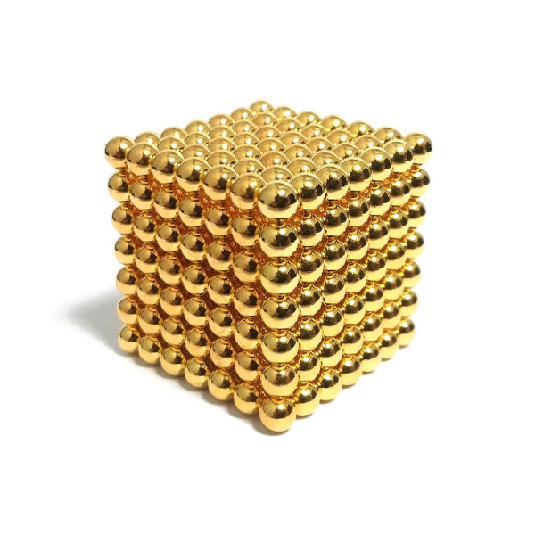 

Головоломка NeoCube Неокуб Золотой 7x7х7 на 343 шарика (34473)