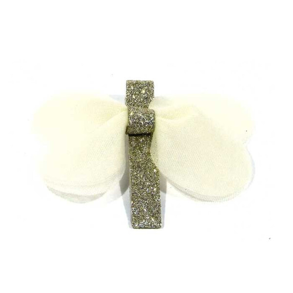 

Заколка Dini Hand Made Бантик блестящая (d-238)