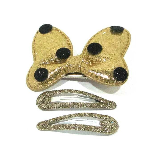 

Заколка Dini Hand Made Бабочка золотой набор (d-627)