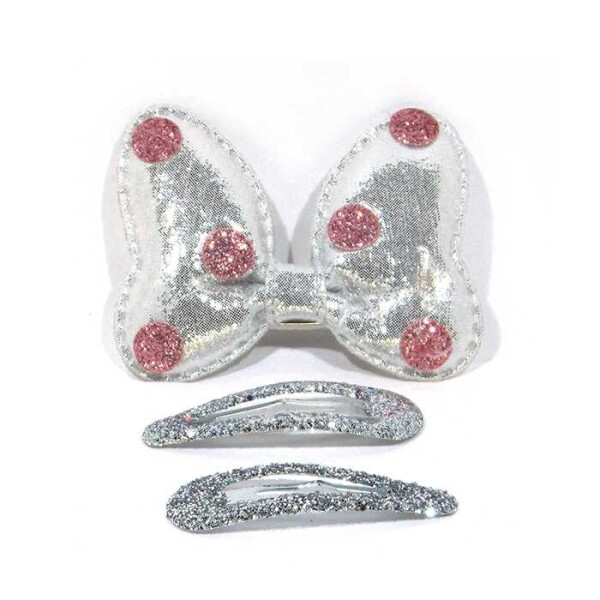 

Заколка Dini Hand Made Бабочка серебряный набор (d-610)