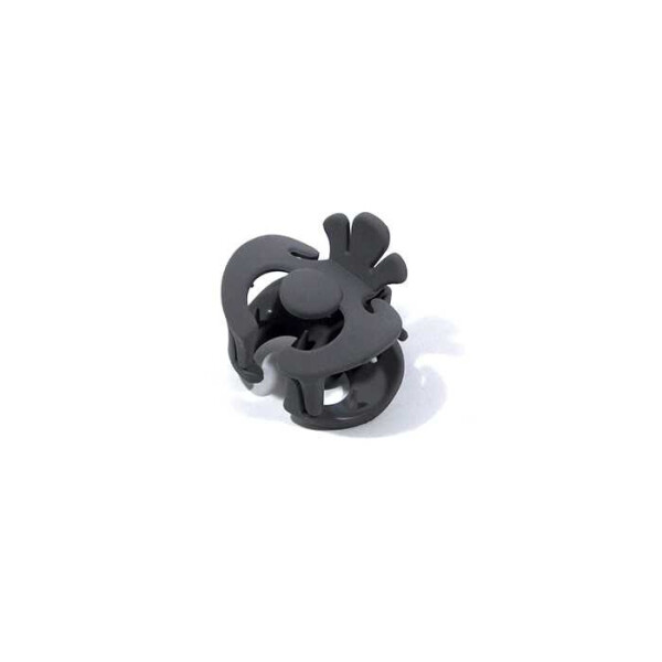 

Заколка-крабик Dini Matte Style Фигурный мини серый (d-927)