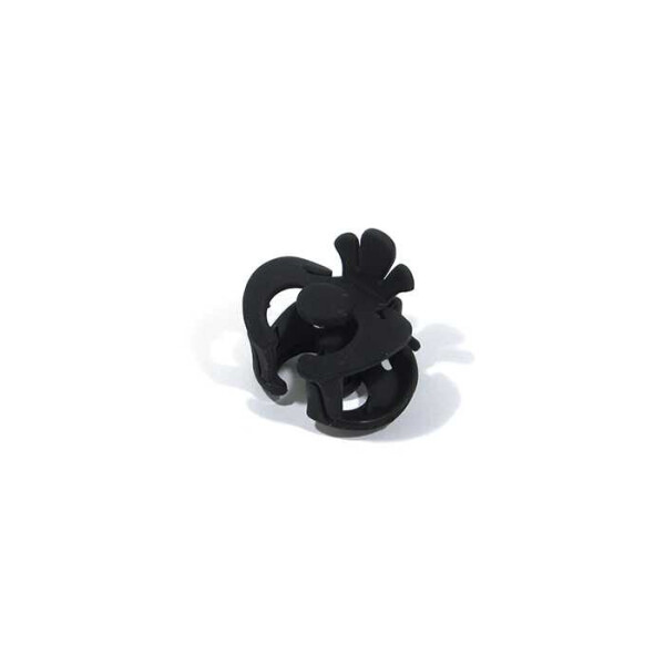 

Заколка-крабик Dini Matte Style Фигурный мини черный (d-958)