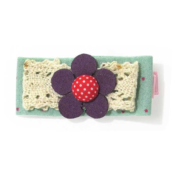 

Заколка Dini Hand Made Цветок с кружевом (d-425)
