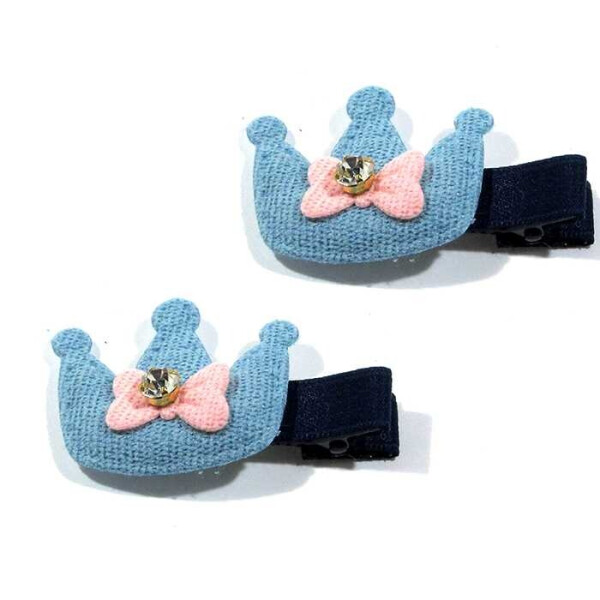 

Заколка Dini Hand Made Корона с бантиком (d-722)