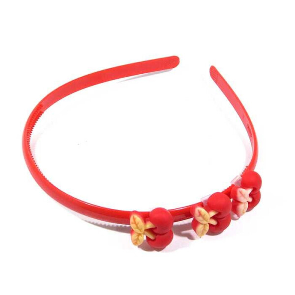 

Ободок Dini Kids Вишенка красная (d-023)