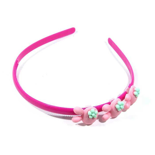 

Ободок Dini Kids Зайчик розовый (d-047)