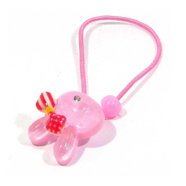 

Резинка Dini Kids Зайка розовая (d-050)