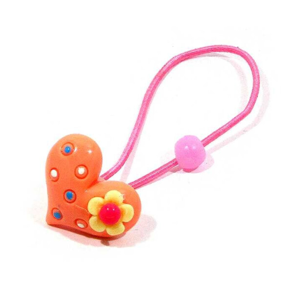 

Резинка Dini Kids Сердце персиковый (d-012)