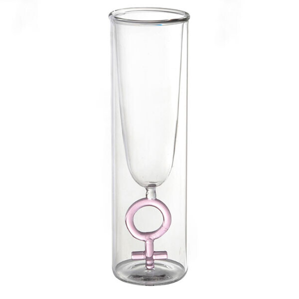

Бокал символический Girl-Woman для для шампанского и вина Sabefet FX29955