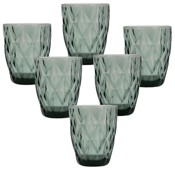 

Набор стаканов Qwolli Large Black стекло из 6 штук Sabefet AR30987