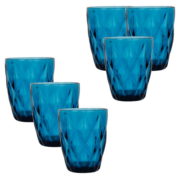 

Набор стаканов Panterio Large Blue стекло из 6 штук Sabefet AR30988
