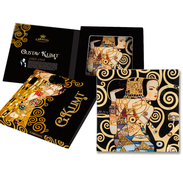 

Тарелка G.Klimt Ожидания 16х16 см Carmani 198-8412