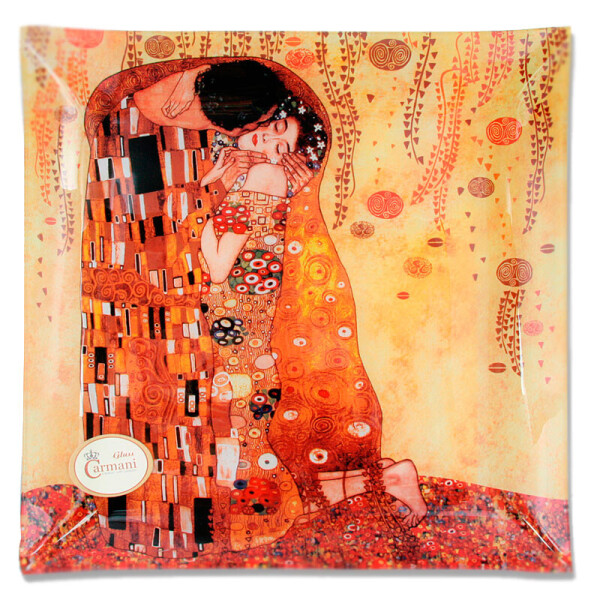 

Тарелка G.Klimt Поцелуй Carmani 198-1151