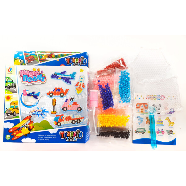

Мозаика водная, аквамозаика 8 цветов, набор для творчества Magic Beads
