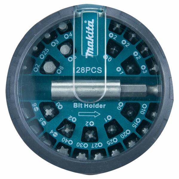 

Набор бит (28 шт.) + магнитный битодержатель Makita B-28911