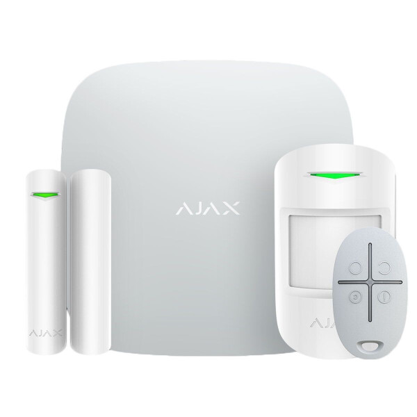 

Комплект беспроводной сигнализации Ajax StarterKit Plus White (белый)