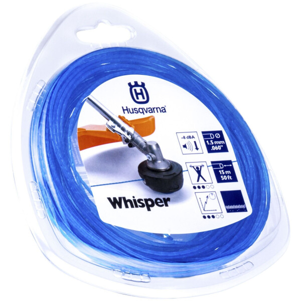 

Корд триммерний стандартный Husqvarna Opti Round 1.5 мм (15 м) Donut Blue