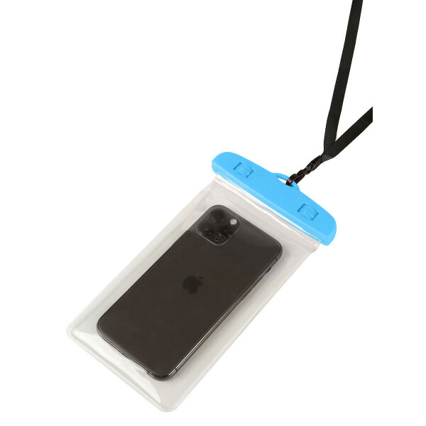 

Водонепроницаемый чехол-пакет Tenkraft для телефона для фото и видео под водой Синий (102391321)