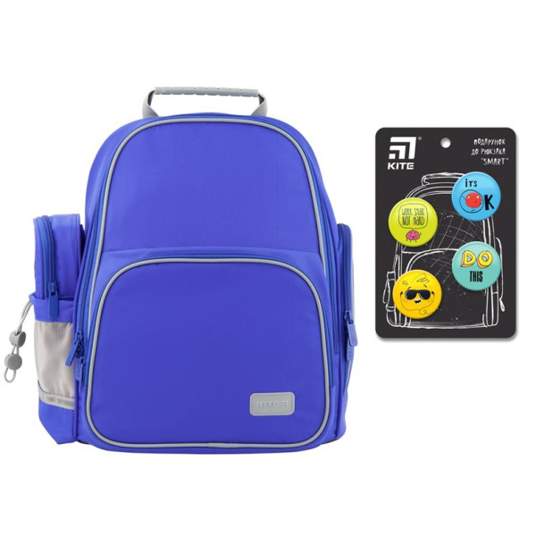 

Рюкзак школьный Kite Education 720-2 Smart синій (K19-720S-2)