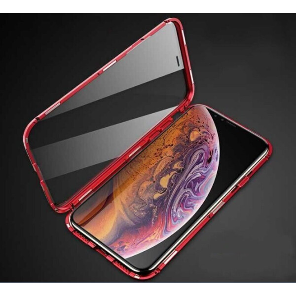 

Магнитный чехол Bakeey 360 градусов для iPhone XS MAX Red (220043)