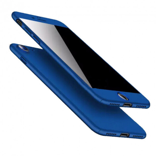 

Противоударный чехол JETech 360° + стекло 9Н на Iphone 6/6s Blue (233113)
