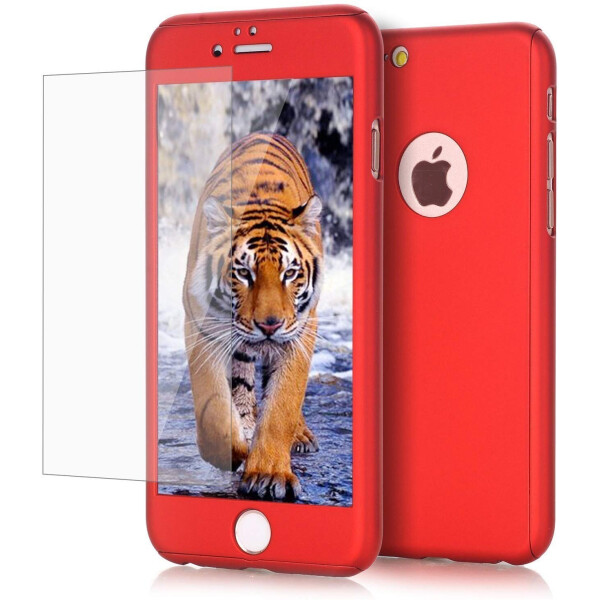 

Чехол Противоударный FullPro 360° + стекло 9Н оригинальный на Apple Iphone 7 Plus/8 Plus Red (372662251)
