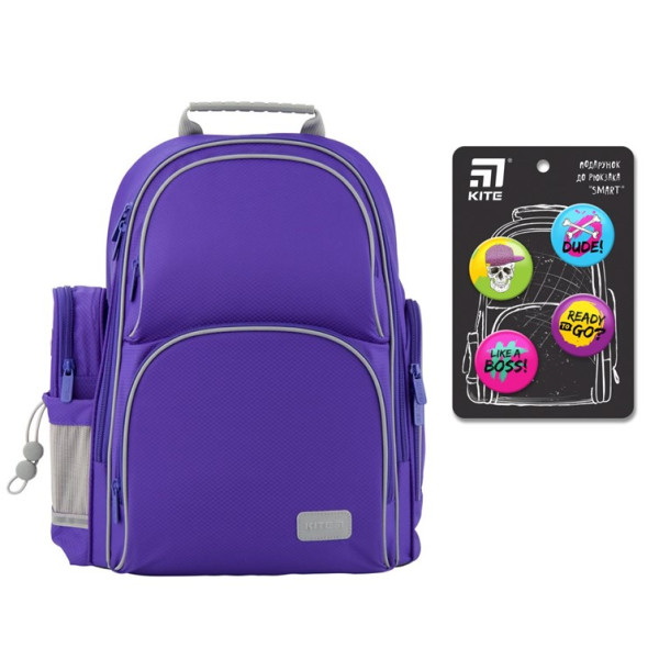 

Рюкзак школьный Kite Education 702-3 Smart синій (K19-702M-3)