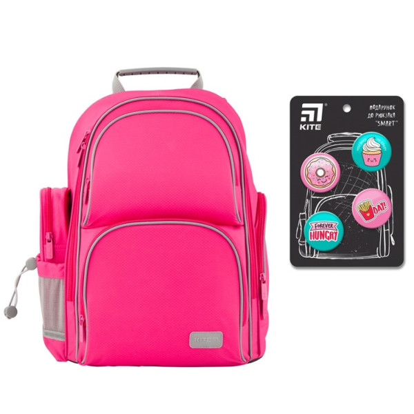 

Рюкзак школьный Kite Education 702-1 Smart рожевий (K19-702M-1)