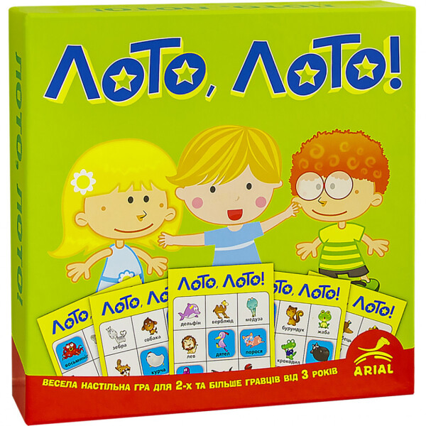

Настольная игра Arial ЛОТО, ЛОТО ! (910374)