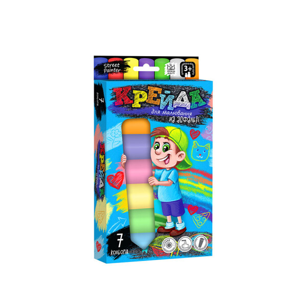 

Мел для рисования на асфальте Danko Toys БОЛ 7 шт. (MEL-01-05)