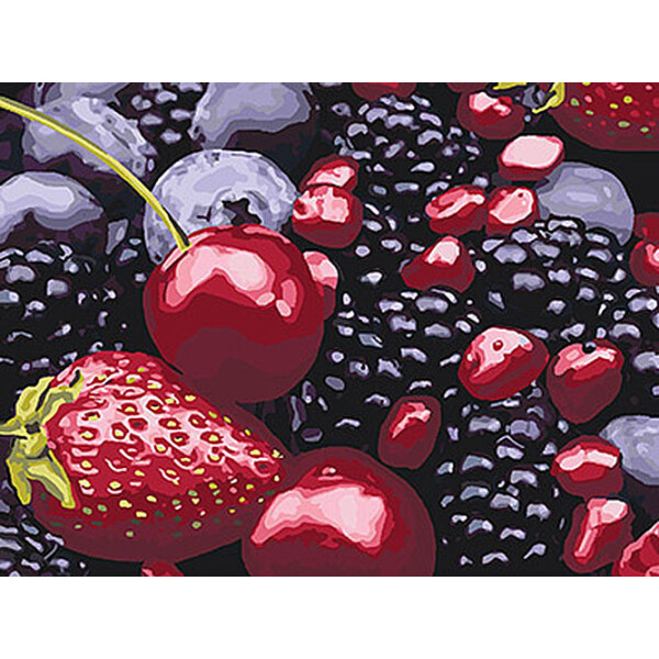 

Картина по номерам. Идейка Натюрморт ";Вкус лета"; 30*40см (KHO5541)