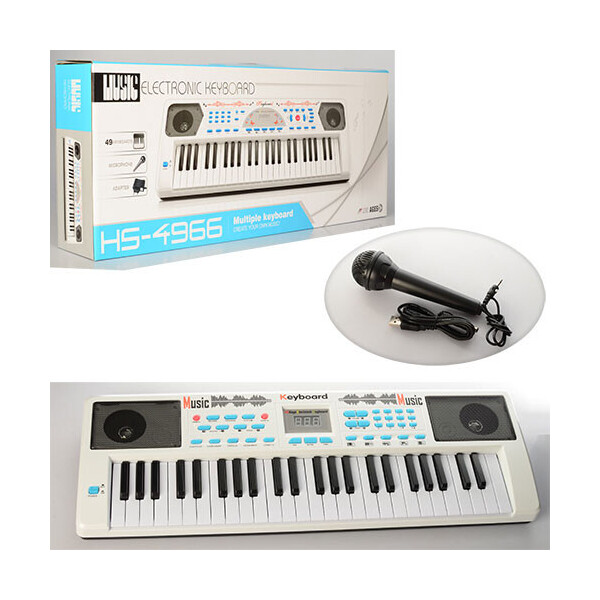 

Синтезатор-пианино MUSIC 49 клавиш (HS4966B)