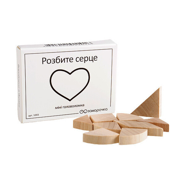

Мини головоломка Заморочка Разбитое сердце (5025G)