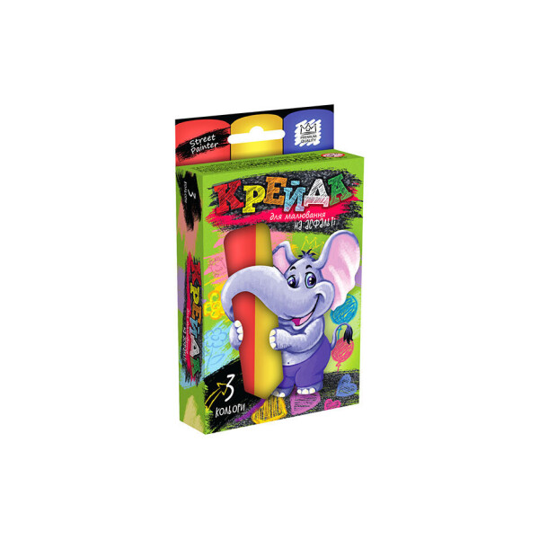 

Мел для рисования на асфальте Danko Toys БОЛ 3 шт. (MEL-01-01U)