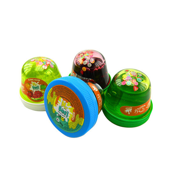 

Лизун-Антистреcс ТМ Mr.Boo Хрустальный c фимо Фрукты 80г 80025