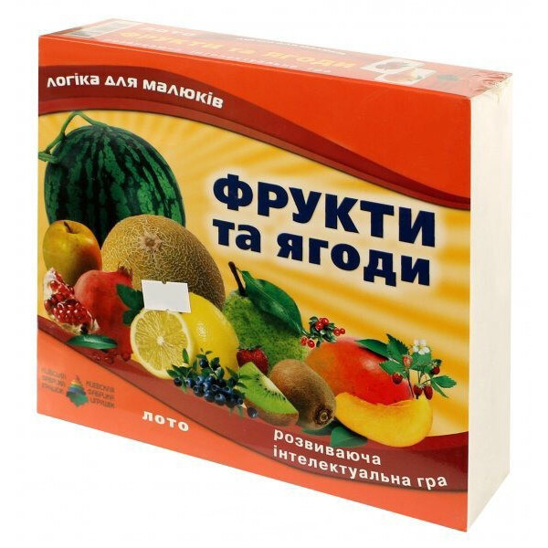 

Лото "Фрукты и ягоды" 83033
