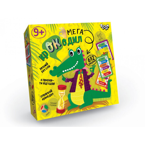 

Настольная игра "Мега-крокодил" укр. CROC-03-01U