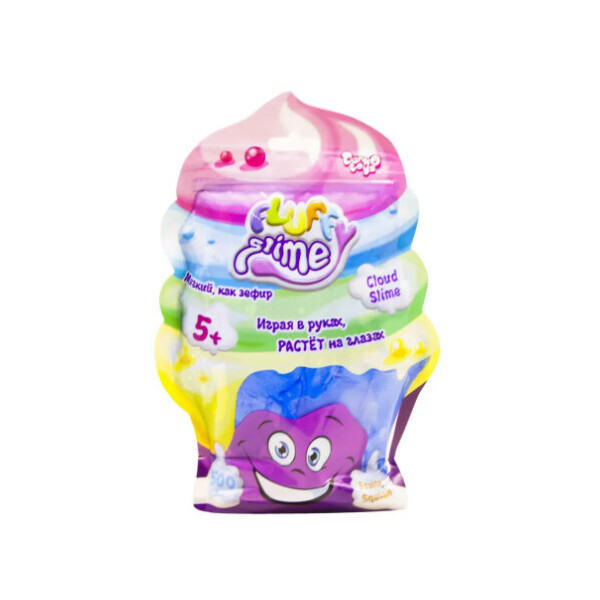 

Вязкая масса ";Fluffy Slime"; пакет 500 г укр. FLS-02-01U