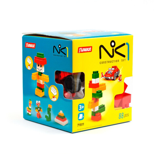 

Конструктор детский ";NIK-1"; (88 дет.) 71511