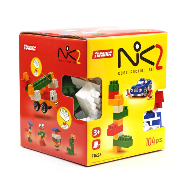 

Конструктор детский ";NIK-2"; (104 дет.) 71528